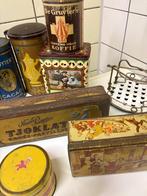 Ouderwetse trommeltjes bijvoorbeeld Droste, Verzamelen, Ophalen of Verzenden, Gebruikt, Overige, Droste