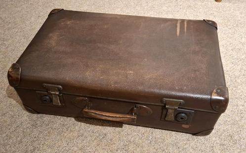 brocante Antieke reiskoffer uit Duitsland, Antiek en Kunst, Curiosa en Brocante, Ophalen of Verzenden