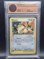 Meowth nintendo black star Promo holo #13 woetoe grading 6, Hobby en Vrije tijd, Verzamelkaartspellen | Pokémon, Verzenden, Zo goed als nieuw