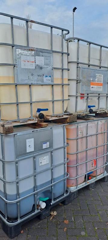 Gebruikte IBC 1000L - Regenwateropslag beschikbaar voor biedingen