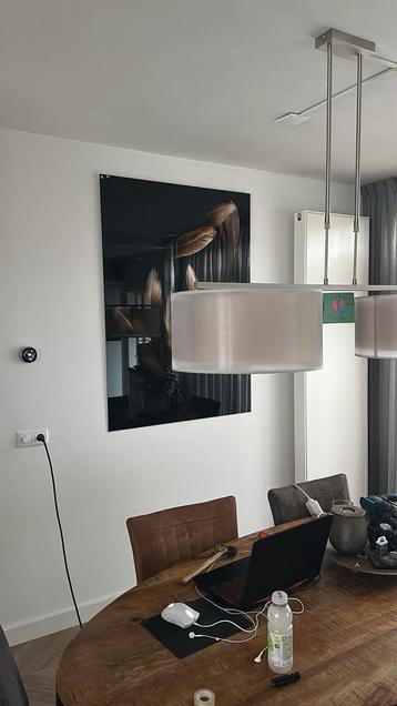 Plafondlamp met Handgemaakte Kappen beschikbaar voor biedingen