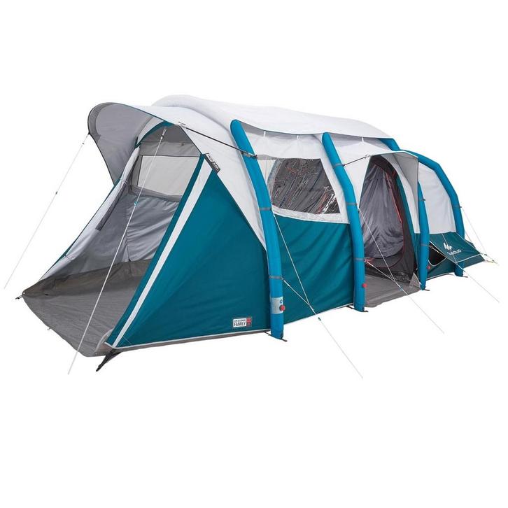 Opblaasbare tent 6 persoons, Caravans en Kamperen, Tenten, tot en met 6, Zo goed als nieuw, Ophalen