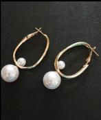 oorbellen met parels - GRATIS verzending!, Sieraden, Tassen en Uiterlijk, Oorbellen, Met kristal, Overige materialen, Hangers