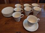 Wedgwood Edme: 8x kop + schotel, Antiek en Kunst, Antiek | Servies compleet, Ophalen of Verzenden