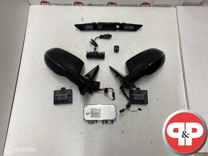 Audi A8 S8 4H Spiegel Set L+R Rondomcamera 4H1857409N, Auto-onderdelen, Spiegels