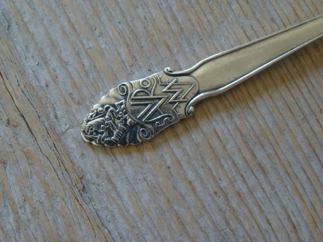 Lange Suikerlepel, Jamlepel, Gero 90, AVRO zomer 1934, gaaf, Antiek en Kunst, Antiek | Bestek, Ophalen of Verzenden