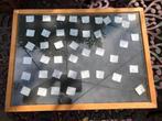 Mooie opbergkist vitrine voor munten of sierraden, Ophalen of Verzenden, Verzamelalbum