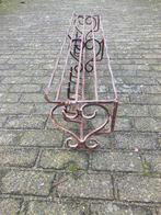 Vintage stalen wand kapstok (291125c), Huis en Inrichting, Woonaccessoires | Kapstokken, Gebruikt, Minder dan 100 cm, Metaal, Ophalen