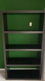 Zwarte open kast, Huis en Inrichting, Ophalen, Met plank(en), Gebruikt, 150 tot 200 cm