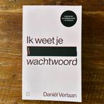 Daniël Verlaan - Ik weet je wachtwoord, Ophalen of Verzenden, Zo goed als nieuw