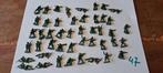 Airfix soldaatjes 105 Duitse en USA infantry, Ophalen of Verzenden, Gebruikt, 1:50 of kleiner