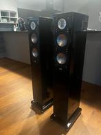 Elac FS247 Hoogglans Zwart in nette staat, Audio, Tv en Foto, Luidsprekers, Zo goed als nieuw, 120 watt of meer, Front, Rear of Stereo speakers