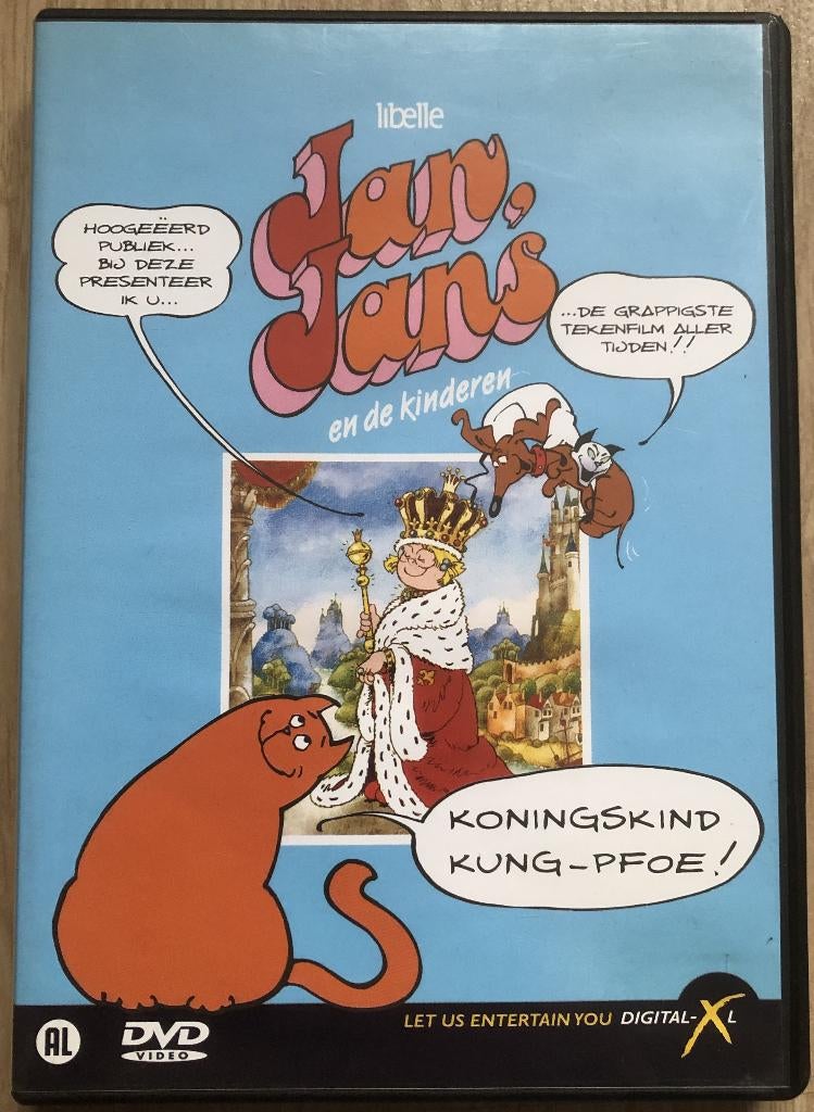 JAN, JANS EN DE KINDEREN - DVD, Verzamelen, Stripfiguren, Ophalen of Verzenden, Overige figuren, Zo goed als nieuw