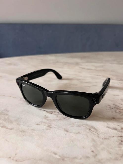 Ray Ban Wayfarer Meta AI Glans Zwart Zonnebril, Sieraden, Tassen en Uiterlijk, Zonnebrillen en Brillen | Heren, Zo goed als nieuw