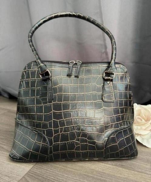 Bowling bag zwart rosé goud, Sieraden, Tassen en Uiterlijk, Tassen | Damestassen, Nieuw, Handtas, Zwart, Ophalen of Verzenden