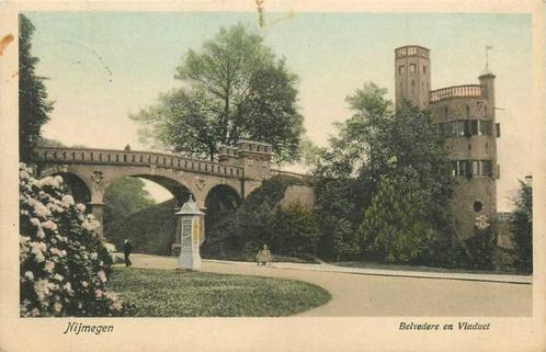 (380-205-017) Nijmegen Belvedere en Viaduct, Verzamelen, Ansichtkaarten | Nederland, Gelderland, Verzenden