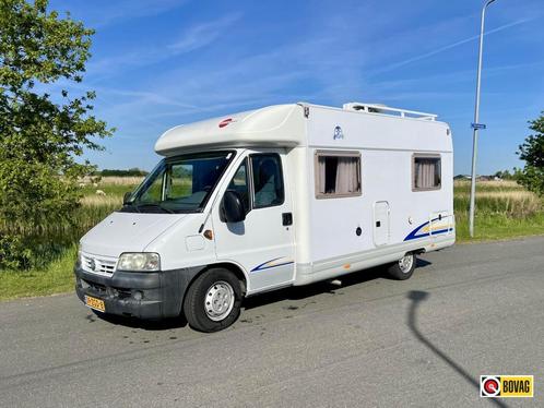 Bürstner T585 Fransbed, Caravans en Kamperen, Campers, tot en met 2, Half-integraal, Bürstner, Diesel, Handgeschakeld, Halve Treinzit
