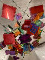 Zak vol magnetic tiles gebruikte staat magnetische bouw set, Ophalen of Verzenden, Zo goed als nieuw