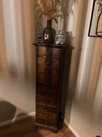 Koloniale ladekast, Minder dan 50 cm, 5 laden of meer, Ophalen of Verzenden, Zo goed als nieuw