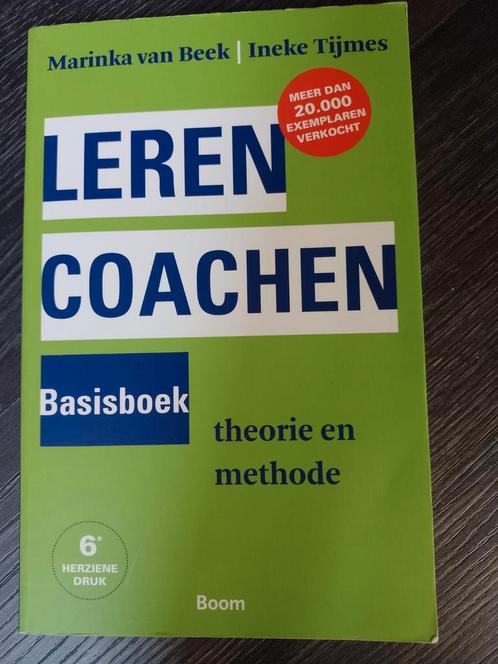 Ineke Tijmes - Leren coachen, Boeken, Advies, Hulp en Training, Zo goed als nieuw, Ophalen of Verzenden