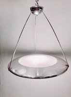Arteluce Atomic Space Chrome Disk Lamp Mira C, 50 tot 75 cm, Zo goed als nieuw, Metaal, Ophalen