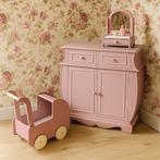 Prachtige sfeervolle lieve commode Pink Clay Flowers, Kinderen en Baby's, Kinderkamer | Commodes en Kasten, Zo goed als nieuw