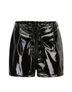 Mooie lakshort met vetersluiting, tm 4XL, Verzenden, Nieuw, Kort