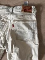 Levi's 501 S Skinny W25 L30, Kleding | Dames, Spijkerbroeken en Jeans, Ophalen of Verzenden, Zo goed als nieuw, Wit, W27 (confectie 34) of kleiner