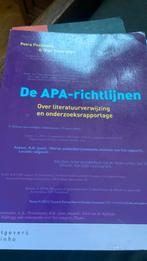 Petra Poelmans - De APA-richtlijnen, Ophalen of Verzenden, Zo goed als nieuw, Petra Poelmans; Olav Severijnen