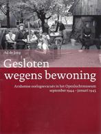 Ad de Jong - Gesloten wegens bewoning - Arnhem 1944-1945, Boeken, Nieuw, Algemeen, Ophalen of Verzenden, Tweede Wereldoorlog