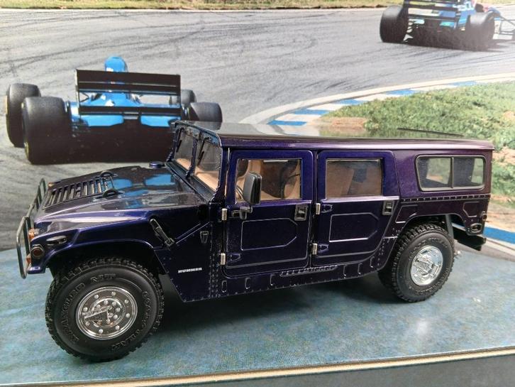 exoto 1/18 hummer standox li.ed, Hobby en Vrije tijd, Modelauto's | 1:18, Zo goed als nieuw, Bburago, Ophalen of Verzenden