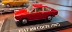Fiat 850 Coupé 1967 rood, 1:43 in vitrinedoosje, Ophalen of Verzenden, Nieuw, Auto, Overige merken