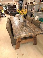 super  stoere  grote  Eetkamertafel., Huis en Inrichting, Ophalen, 200 cm of meer, Grenenhout, 25 tot 50 cm