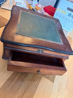 Antiek Houten Bureau Accessoire met Lade, Antiek en Kunst, Ophalen of Verzenden