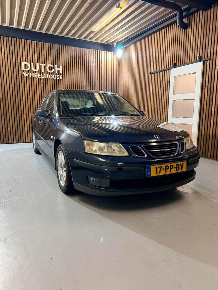 Saab 9-3 1.8 T Sport Sedan 2004 Blauw, Auto's, Saab, Bedrijf, Saab 9-3, Benzine, D, Sedan, Handgeschakeld, Origineel Nederlands