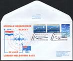 50 jaar Londen-Melbourne Race 1984 - herdenkingsvlucht 1983, Verzenden, Envelop