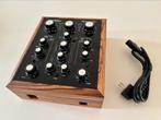 Zgan Omnitronic TRM-202 mk3 vzv woodkit zebrahout, Ophalen of Verzenden, Zo goed als nieuw, Minder dan 5 kanalen