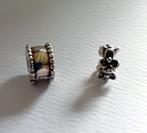 *Retired* Pandora Clip en Bloemetjes Spacer, Sieraden, Tassen en Uiterlijk, Bedels, Pandora, Ophalen of Verzenden, Zo goed als nieuw