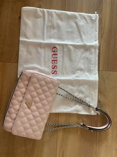 GUESS tas, nooit gebruikt, Sieraden, Tassen en Uiterlijk, Tassen | Damestassen, Nieuw, Handtas, Roze, Ophalen of Verzenden
