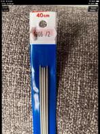 Aluminium Sokkennaalden / Kousennaalden 2 mm / 40cm, Verzenden, Zo goed als nieuw, Breien, Naald