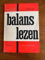 "Inleiding tot Balans Lezen" Prof. W.J. de Langen, Ophalen of Verzenden, Nieuw