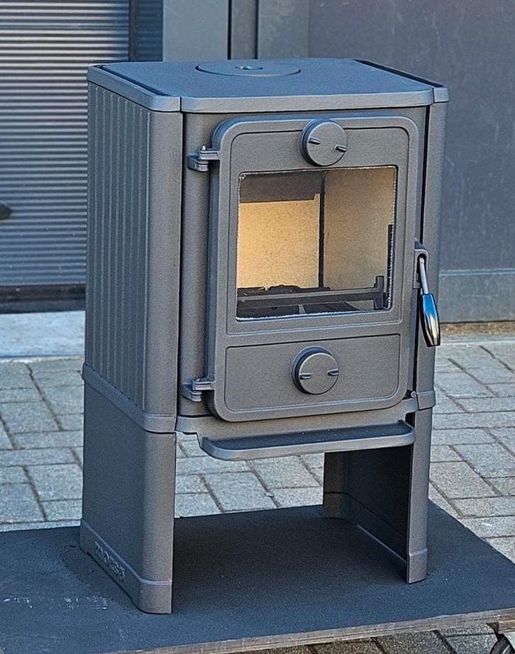 Houtkachel Morso 1440 gietijzeren kachel vrijstaand, Huis en Inrichting, Kachels, Zo goed als nieuw, Vrijstaand, Houtkachel, Hout