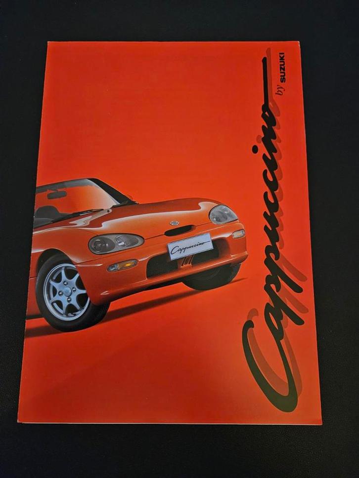 Brochure Suzuki Cappuccino 1994, Boeken, Auto's | Folders en Tijdschriften, Zo goed als nieuw, Overige merken, Ophalen of Verzenden