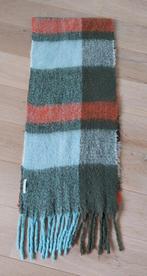 Tom Tailor warme wintersjaal, groen, blauw, oranje, Hema, Ophalen of Verzenden, Zo goed als nieuw, Sjaal