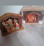 Mini kerststal met verlichting, Diversen, Kerst, Ophalen of Verzenden, Nieuw