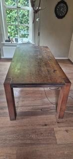 Eetkamertafel gratis af te halen, Huis en Inrichting, Tafels | Eettafels, Ophalen, Gebruikt, 50 tot 100 cm, Vijf personen of meer