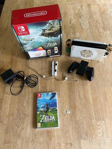 Nintendo Switch Oled Zelda  beschikbaar voor biedingen