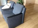 Zwart grijs fauteuil, Huis en Inrichting, Ophalen, Gebruikt