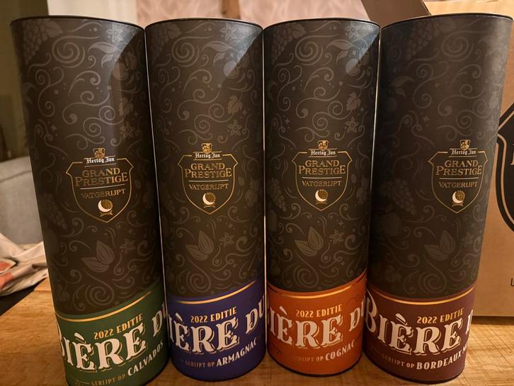 Hertog Jan Grand Prestige Vatgerijpt 2022 Frankrijk Serie, Verzamelen, Biermerken, Nieuw, Flesje(s), Hertog Jan, Ophalen