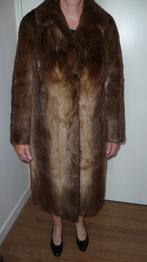 Echte nertsbontjas van hoge kwaliteit bont Maat 42-44, Ophalen of Verzenden, Zo goed als nieuw, Maat 42/44 (L), Zwart